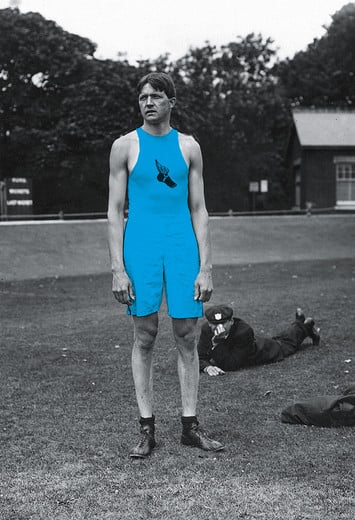 Лондон-1908. Рэй Юри только что исполнил чемпионский прыжок