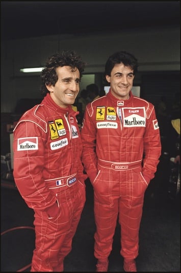 Ален Прост и Жан Алези – предшественники Шумахера в Ferrari