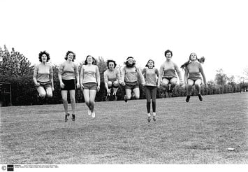 Английская команда по женскому футболу, 1960-е гг. 