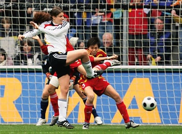 Товарищеский матч сборных Германии и Китая, 2008 г.