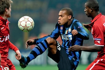 Молодой француз Жонатан Биабиани из Inter делает первые шаги в лиге