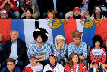 Болельщики сборной России ждут больших побед