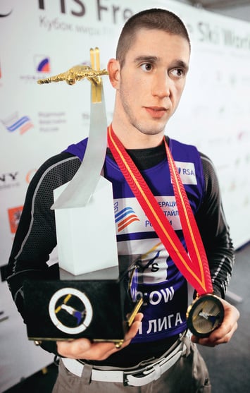 Победитель Московского этапа Кубка мира Антон Кушнир
