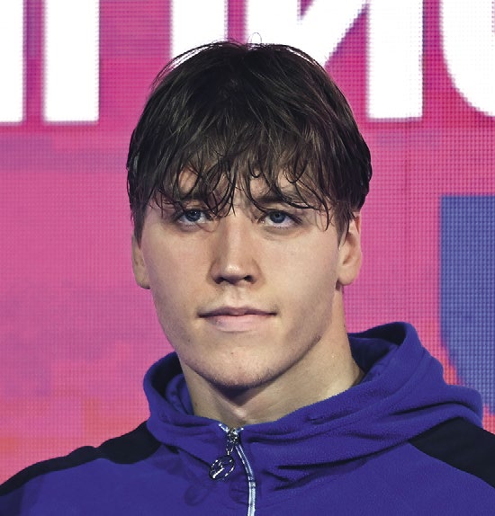 Пловец Егор Корнев